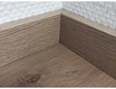 Sockelleiste, Eiche Elfenbein