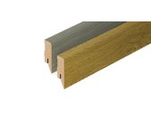 Sockelleiste, Eiche Elfenbein