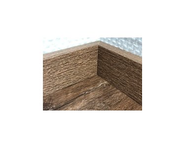 Sockelleiste, Eiche Bronze