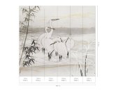 Tapeten Erismann Art Edition 2244-15 Digitaltapete, Birds of Asia