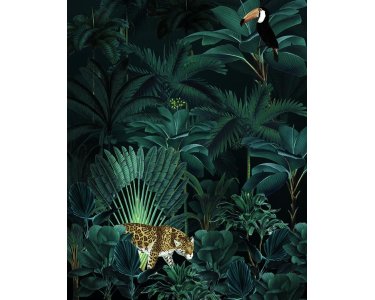 Tapeten Komar X4-1027  Colours Imagine Edition 5 Jungle Night   Vlies Fototapete