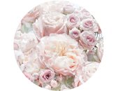 Tapeten Komar D1-072  Le Jardin Pink and Cream Roses...