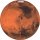Tapeten Komar D1-018 Selbstklebende Fototapete/Wandtattoo Vlies  - Mars - Größe 125 x 125 cm