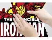 Tapeten Komar 14073h Fototapeten Wandtattoo - Iron Man Comic Classic  - Größe 50 x 70 cm