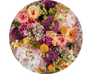 Tapeten Komar D1-102 Selbstklebende Fototapete/Wandtattoo Vlies  - Frescas - Größe 125 x 125 cm