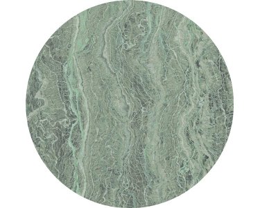 Tapeten Komar D1-008 Selbstklebende Fototapete/Wandtattoo Vlies  - Green Marble - Größe 125 x 125 cm