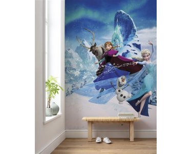 Tapeten Komar DX4-014 Fototapeten Vlies  - Frozen Elsas Magic - Größe 200 x 280 cm