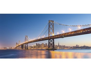 Tapeten Komar SH005-VD1 Fototapeten Vlies  - Spectacular San Francisco - Größe 200 x 100 cm