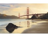 Tapeten Komar SH048-VD4 Fototapeten Vlies  - Golden Gate - Größe 400 x 250 cm