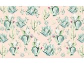 Tapeten Komar P045A-VD4 Fototapeten Vlies  - Cactus Rose - Größe 400 x 250 cm