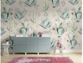 Tapeten Komar P045A-VD4 Fototapeten Vlies  - Cactus Rose - Größe 400 x 250 cm