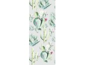 Tapeten Komar P045B-VD1 Fototapeten Vlies  - Cactus Grey Panel - Größe 100 x 250 cm
