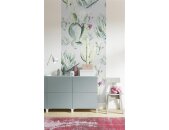 Tapeten Komar P045B-VD1 Fototapeten Vlies  - Cactus Grey Panel - Größe 100 x 250 cm