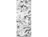 Tapeten Komar P962-VD1 Fototapeten Vlies  - Shades Black and White Panel - Größe 100 x 250 cm