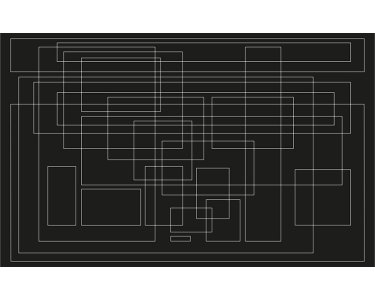 Tapeten Komar PRH-1242 Fototapeten Vlies  - Mills Board Mondial - Größe 400 x 250 cm