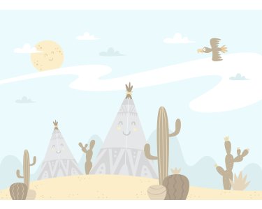 AS Digital Wandbilder Designwalls 2  Western
