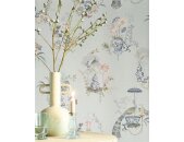 Eijffinger PIP STUDIO 6 333141 Blumentapete Vlies Blau
