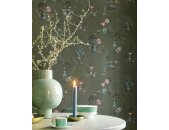 Eijffinger PIP STUDIO 6 333144 Blumentapete Vlies Grün