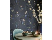 Eijffinger PIP STUDIO 6 333145 Blumentapete Vlies Blau