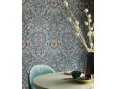 Eijffinger PIP STUDIO 6 333151 Ornamenttapete Vinyl Blau
