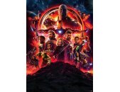 Komar Fototapeten 4-4126 Papier Fototapete - Avengers Infinity War Movie Poster - Größe 184 x 254 cm