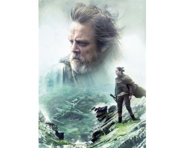 Komar Fototapeten 4-438 Papier Fototapete - Star Wars  – The last Jedi - Größe 184 x 254 cm