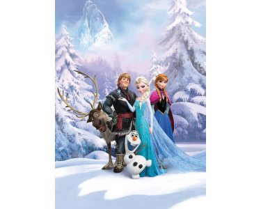 Komar Fototapeten 4-498 Papier Fototapete - Frozen Winter Land - Größe 184 x 254 cm