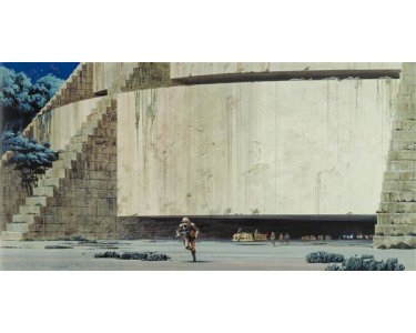 Komar Fototapeten DX10-068 Vlies Fototapete - Star Wars Classic RMQ Yavin Temple - Größe 500 x 250 cm