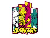 Komar Fototapeten IADX4-064 Vlies Fototapete - Avengers...
