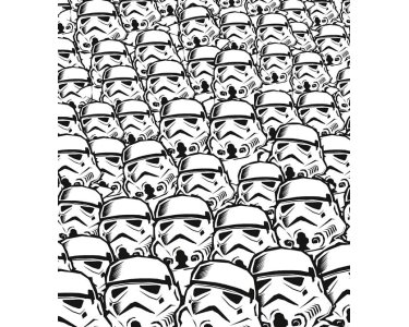 Komar Fototapeten IADX5-015 Vlies Fototapete - Star Wars Stormtrooper Swarm - Größe 250 x 280 cm