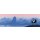 Komar Fototapeten IADX6-036 Vlies Fototapete - Mulan Hills - Größe 300 x 100 cm