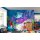 Komar Fototapeten IADX6-086 Vlies Fototapete - Dory Aqua Party - Größe 300 x 280 cm