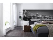 Komar Fototapeten X8-320 Vlies Fototapete - Brooklyn Bridge - Größe 400 x 140 cm