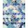 Komar Fototapeten P024-VD2 Vlies Fototapete - Geometric Blue - Größe 200 x 250 cm