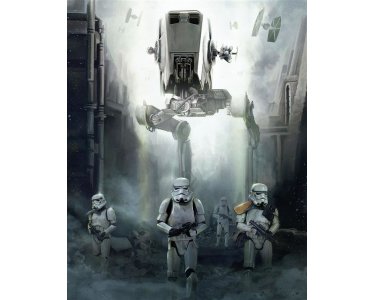 Komar Fototapeten 001-DVD2 Vlies Fototapete - Star Wars Imperial Forces - Größe 200 x 250 cm