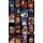 Komar Fototapeten VD-048 Vlies Fototapete - Star Wars Posters Collage - Größe 120 x 200 cm