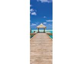 Komar Fototapeten 921-DV1 Vlies Fototapete - Beach Resort...