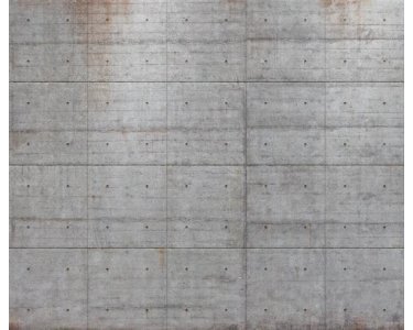 Komar Fototapeten 938-DV3 Vlies Fototapete - Concrete Blocks - Größe 300 x 250 cm