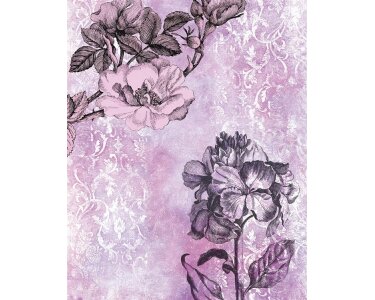 Komar Fototapeten 6032B-VD2 Vlies Fototapete - Baroque Pink - Größe 200 x 250 cm