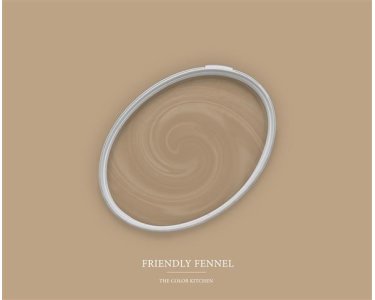 A.S Creation Farben The Color Kitchen TCK6005 Friendly Fennel Braun Dispersion   DD125670V
