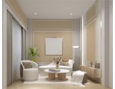 A.S Creation Farben PURO c8008 smooth saffron Beige Dispersion   DD126118V
