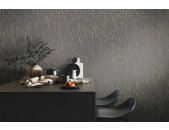 AS 395635 Tapeten A.S Creation Farbe Schwarz Braun Beige Silber Metallic Smart Surfaces Vliestapete