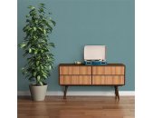AS 306884 Tapeten A.S Creation Farbe Hellblau     Retro Chic Vliestapete