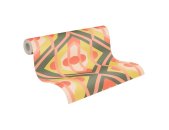 AS 395313 Tapeten A.S Creation Farbe Grün Orange Rot...
