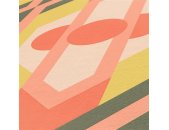 AS 395313 Tapeten A.S Creation Farbe Grün Orange Rot Rosa  Creme Retro Chic Vliestapete