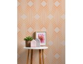 AS 395323 Tapeten A.S Creation Farbe Orange Beige    Retro Chic Vliestapete