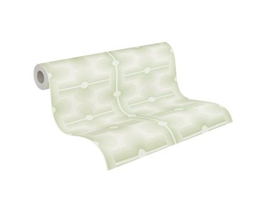 AS 395331 Tapeten A.S Creation Farbe Grün Creme    Retro Chic Vliestapete