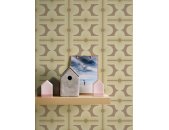 AS 395333 Tapeten A.S Creation Farbe Braun Grün    Retro Chic Vliestapete