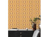 AS 395334 Tapeten A.S Creation Farbe Braun Gelb Orange   Retro Chic Vliestapete