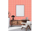 AS 395344 Tapeten A.S Creation Farbe Rot Creme Weiß Rosa  Retro Chic Vliestapete